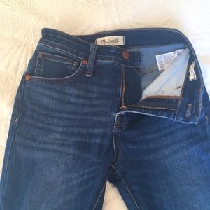 Madewell curvy high-rise skinny jeans